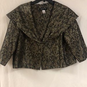 Jones New York Metallic Gold and Black